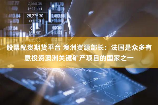 股票配资期货平台 澳洲资源部长：法国是众多有意投资澳洲关键矿产项目的国家之一